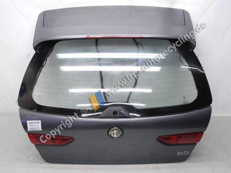 Alfa Romeo 156 Sportwagon 932 Heckklappe mit Heckscheibe Grigio Africa metallic